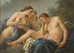 Diana und Endymion von Louis Jean François Lagrenée