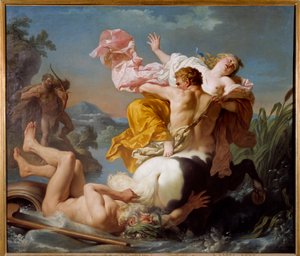 Die Entführung der Dejanire durch den Zentaur Nessos von Louis Jean François Lagrenée