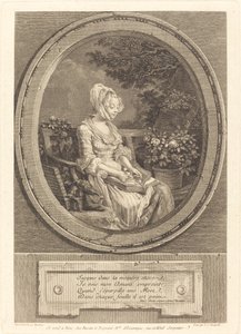 Jusques dans la moindre chose von Louis Joseph Masquelier after Pierre Antoine Baudouin