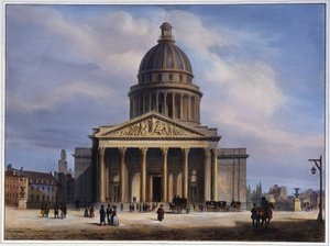Ansicht des Pantheon - von Arnout von Louis Jules Arnout