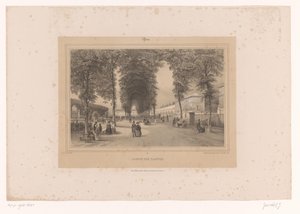 Blick auf den Jardin des Plantes