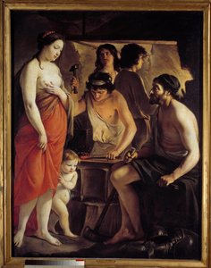 An der Schmiede des Vulkan von Louis le Nain
