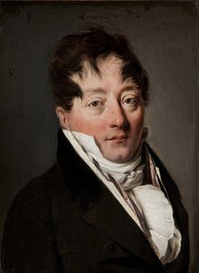 Porträt von Alexandre Balthazar Laurent Grimod de la Reynière 1758-1837 von Louis Leopold Boilly