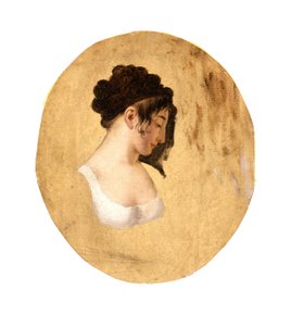 Profil eines jungen Frauenkopfes, ca. 1794