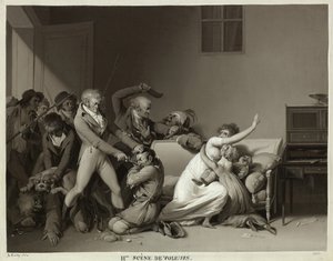 Zweite Szene der Einbrecher: Die Einbrecher verhaftet, 1810