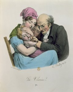 Die Impfung, graviert von François Séraphin Delpech von Louis Leopold Boilly