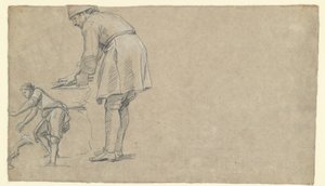 Figurenstudien (verso)