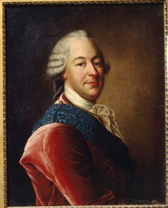 Porträt des Grafen Mikhail Illarionovich Vorontsov (1714-1767) von Louis Tocqué