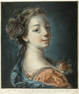 Büste einer Frau von Louis Marin Bonnet