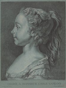 Marie-Rosalie Vanloo von Louis Marin Bonnet