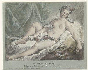 Venus erwacht von Louis Marin Bonnet