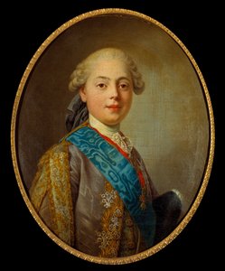 Porträt von Ludwig XVIII., König von Frankreich und Graf der Provence von Louis Michel van Loo