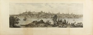 Panoramablick auf Kasan, 1767 von Louis Nicolas de Lespinasse