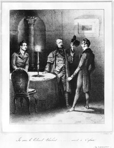 Oberst Chabert, Illustration aus 