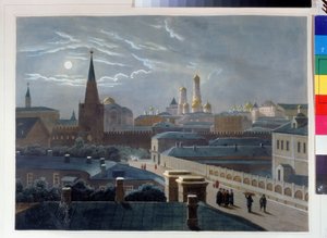 Blick auf den Moskauer Kreml