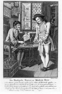 Die Krankenschwester des Verlorenen oder Moderner Erbe, veröffentlicht 1750