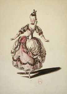 Hirtenkostüm für ein Ballett