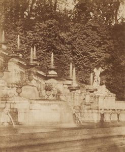 Wasserfall im Schloss von St. Cloud von Louis Rémy Robert