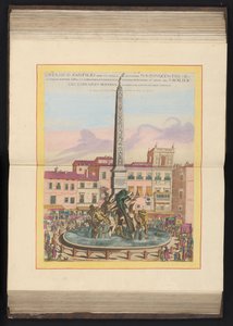 Vierströmebrunnen in Rom von Louis Rouhier