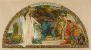 Sicherheit (Studie für Lunette, Altes Senatsgebäude) von Louis Schaettle