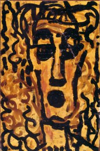 Kopf einer Frau von Louis Soutter