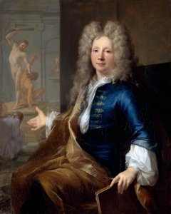 Porträt von Louis Boullogne dem Jüngeren 1654-1733