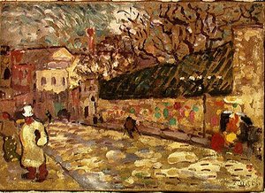 Mann auf Krücken von Louis Valtat