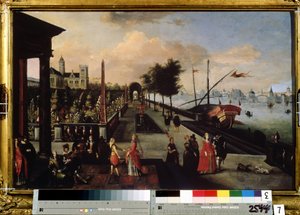 Der Spaziergang entlang der Küste