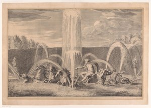Apolloteich im Garten von Versailles