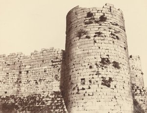 Kalaat-El-Hosn, Zweiter Ring, Außen, Eckturm, Südwest von Louis de Clercq