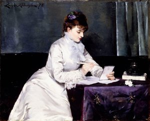 Porträt von Madame Lucien Guitry, 1876