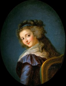 Porträt von Adélaïde de la Briche 1755-1844, 1790
