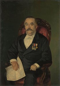 Johan François Adriaan Cateau van Rosevelt (1823-91). Chef des Bauamts und Generalagent der Einwanderung in Suriname
