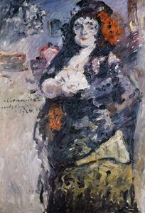 Carmencita, Porträt von Charlotte Berend-Corinth im spanischen Kleid von Lovis (1858 1925) Corinth