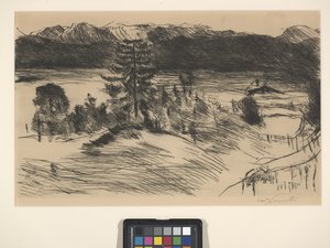 Großer Walchensee von Lovis (1858 1925) Corinth