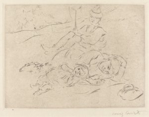 Auf dem Land von Lovis Corinth