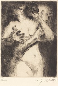 Der Kuss, 1921 von Lovis Corinth