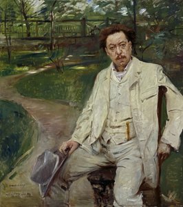 Der Pianist Conrad Ansorge von Lovis Corinth