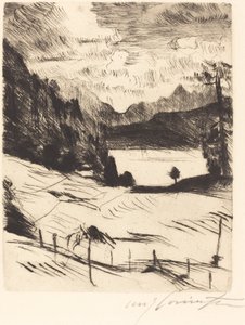Der Walchensee von Lovis Corinth