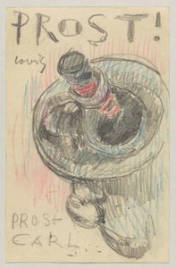 Lovis Corinth an Elly Strathmann: Postkarte, Poststempel 22. Mai 1911 von Lovis Corinth