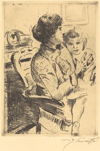 Mutter und Kind von Lovis Corinth