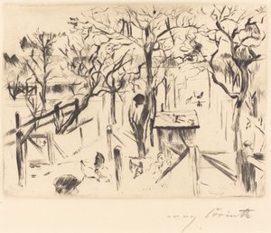 Obstgarten im Herbst, 1912 von Lovis Corinth