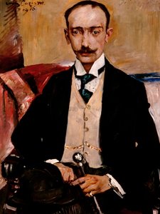 Porträt von Dr. Karl Schwarz von Lovis Corinth