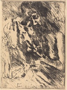 Tod und Weib, 1921 veröffentlicht 1922 von Lovis Corinth