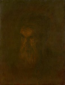 Kopfstudie eines alten Mannes von Laszlo Mednyanszky