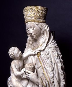 Die Mutter Gottes mit dem Jesuskind von Lubeck or Westphalian Workshop
