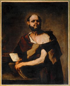 Ein Philosoph mit Brille