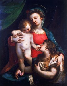 Madonna mit Kind und Maria Magdalena