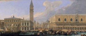 Der Molo, Venedig, vom Bacino di San Marco