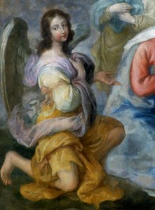 Engel (Detail der Anbetung der Hirten)